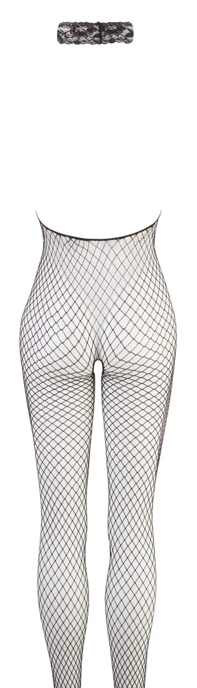 Net Catsuit Met Halter A-lijn Van NO:XQSE 6 Net Catsuit Met Halter A-lijn Van NO:XQSE - Afbeelding 4