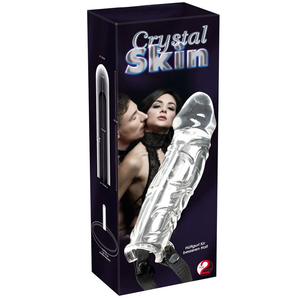 Crystal Skin Penis Sleeve Van You2Toys 7 Crystal Skin Penis Sleeve Van You2Toys - Afbeelding 5