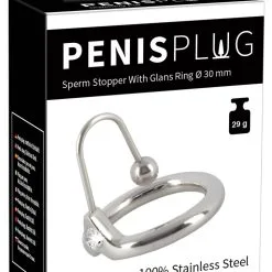 Penis Plug Sperm Stop Glansring Ø 30 Mm By You2Toys 19 Penis Plug Sperm Stop Glansring Ø 30 Mm By You2Toys -C&B Toys Verkoopwinkel 05347810000 verp 2