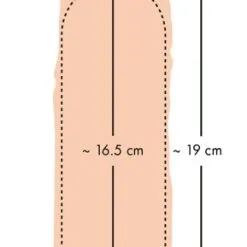 Siliconen Penisverlenging Met Uitpuilende Eikel En Aderen Van You2Toys -C&B Toys Verkoopwinkel 05348030000 nor g 2