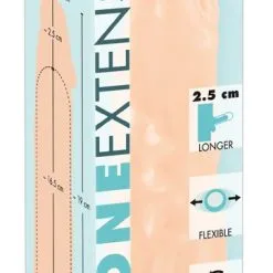 Siliconen Penisverlenging Met Uitpuilende Eikel En Aderen Van You2Toys -C&B Toys Verkoopwinkel 05348030000 verp 1