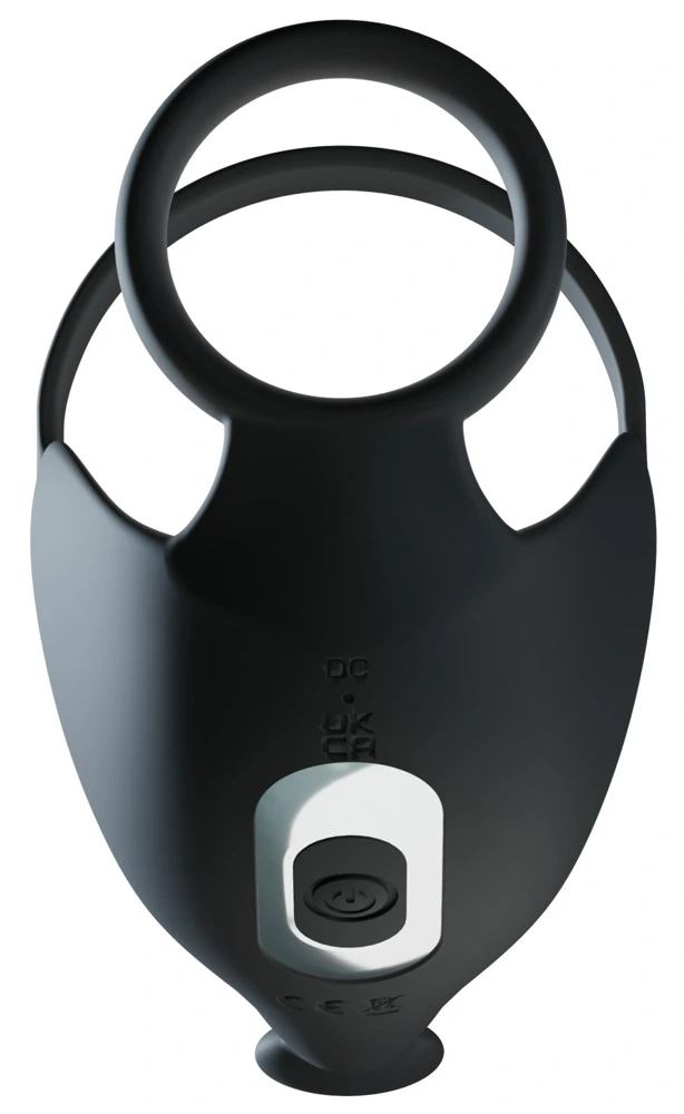 Rebel Men's Gear Cock Ring With RC Ball Massager By Rebel 12 Rebel Men's Gear Cock Ring With RC Ball Massager By Rebel - Afbeelding 10