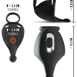 Rebel Men's Gear Cock Ring With RC Ball Massager By Rebel -C&B Toys Verkoopwinkel 05551930000 nor l 4