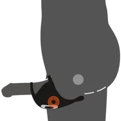 Rebel Men's Gear Cock Ring With RC Ball Massager By Rebel -C&B Toys Verkoopwinkel 05551930000 nor n 2