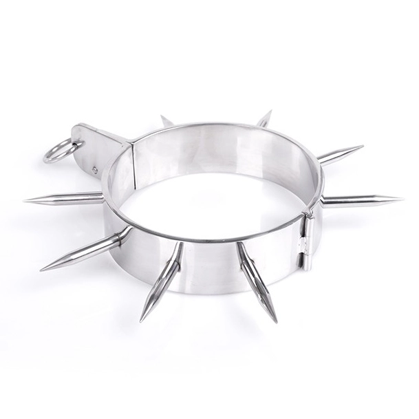 RVS Spiked Collar Van Kiotos Steel 5 RVS Spiked Collar Van Kiotos Steel - Afbeelding 3