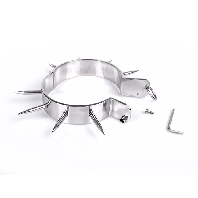 RVS Spiked Collar Van Kiotos Steel 6 RVS Spiked Collar Van Kiotos Steel - Afbeelding 4