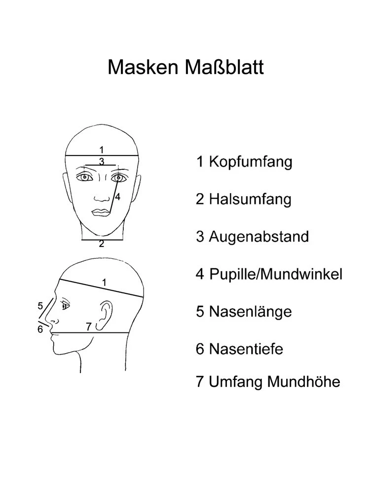 Feitico Latex Masker 'Damia' 3 Feitico Latex Masker 'Damia'