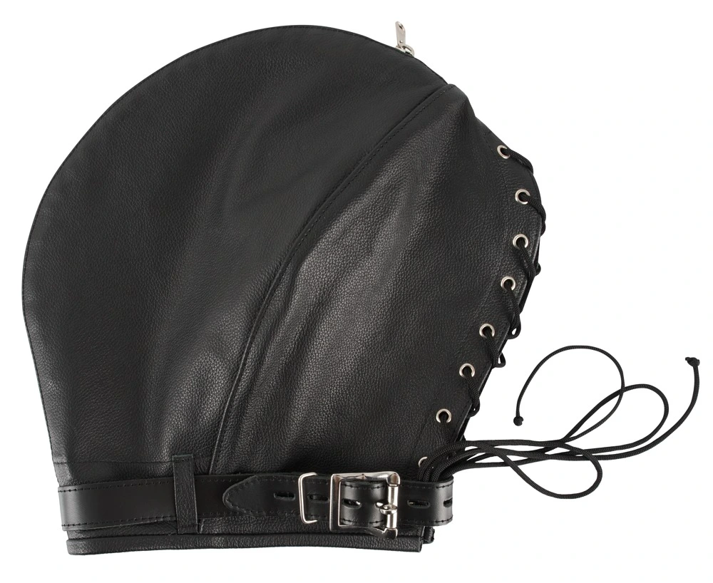 Zado Leather Fashion Dubbel Leder Zwart & Rood Bondagemasker met Rits Voor De Ultieme Leer Fetisj Ervaring. 9 Zado Leather Fashion Dubbel Leder Zwart & Rood Bondagemasker met Rits Voor De Ultieme Leer Fetisj Ervaring. - Afbeelding 7