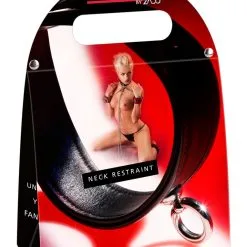 Zado Leather Fashion Wild Thing Lederen Bondage Collar Met O-Ring Van Zado -C&B Toys Verkoopwinkel 20300711101 verp b 1