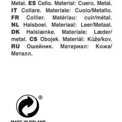 Zado Leather Fashion Sierlijke Lederen Dames Ketting Halsband Van SaXos -C&B Toys Verkoopwinkel 20303731001 verp b 1