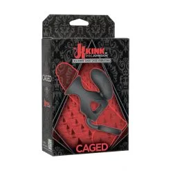 Kink Vac-U-Lock By Doc Johnson Bij Mince.NL Caged - Vibrerende Siliconen Penis Kooi Van Kink - Doc Johnson -C&B Toys Verkoopwinkel 2402 10 BX 1