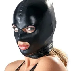 Zwart Wetlook Masker Van Bad Kitty -C&B Toys Verkoopwinkel 24919311001 nor a