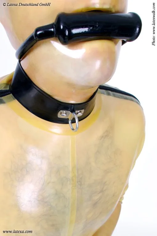 Latex Heren Collar Met D-ring Van Latexa -C&B Toys Verkoopwinkel 3188 2 3
