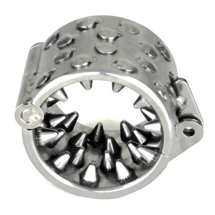 Master Series The Iron 4 Rijen Spikes Slave CBT Tool Kali's Theeth 4 Master Series The Iron 4 Rijen Spikes Slave CBT Tool Kali's Theeth - Afbeelding 2