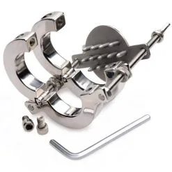 Master Series Stainless Steel Spiked CBT Double Ball Stretcher And Crusher -C&B Toys Verkoopwinkel af526 ball crusher 3