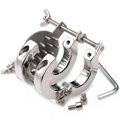 Master Series Stainless Steel Spiked CBT Double Ball Stretcher And Crusher -C&B Toys Verkoopwinkel af526 ball crusher 4