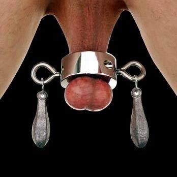 CBT Ball Stretcher Met Ogen Small Van Kink Industries - 180 Gr. 4 CBT Ball Stretcher Met Ogen Small Van Kink Industries - 180 Gr. - Afbeelding 2