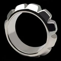 Kiotos Steel Roestvrijstalen Diamond Cockring 41 Mm -C&B Toys Verkoopwinkel diamond cockring 3 4