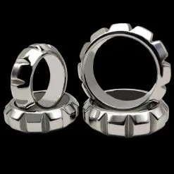 Kiotos Steel Roestvrijstalen Diamond Cockring 44 Mm -C&B Toys Verkoopwinkel diamond cockring 4 5