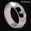 Kiotos Steel Roestvrijstalen Diamond Cockring 44 Mm