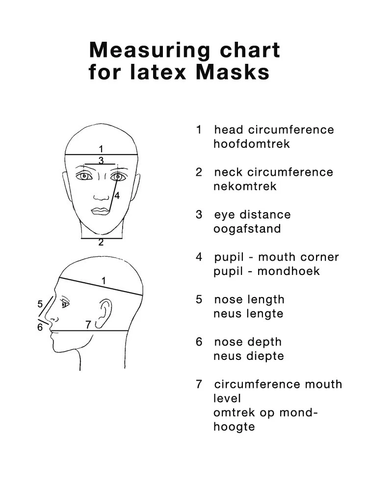 Feitico Latex Masker 'Ares' 3 Feitico Latex Masker 'Ares'