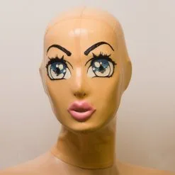 Feitico Latex Masker 'Manga'  -C&B Toys Verkoopwinkel ft 03 01 mangamaske front 2 1
