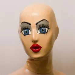 Feitico Latex Masker 'Dollmask' -C&B Toys Verkoopwinkel ft 03 02 puppenmaske front 2