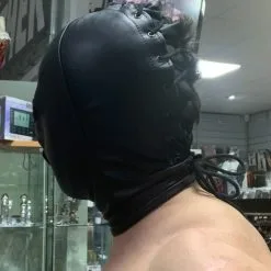 HG Leather Creations Klassiek Lederen SM Masker Van HG-Leather -C&B Toys Verkoopwinkel hg leather masker 1