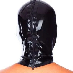Latex Vacuüm Masker Van Latexa -C&B Toys Verkoopwinkel la 3077 vacuum mask with zipper 13651 1
