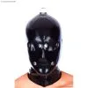 Latex Heren Systeem Masker met Rits En D-ring Van Latexa -C&B Toys Verkoopwinkel la 3325 01 1