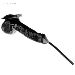 Latex Cock- And Ball Huls Met Plas Tube Van Latexa #3347