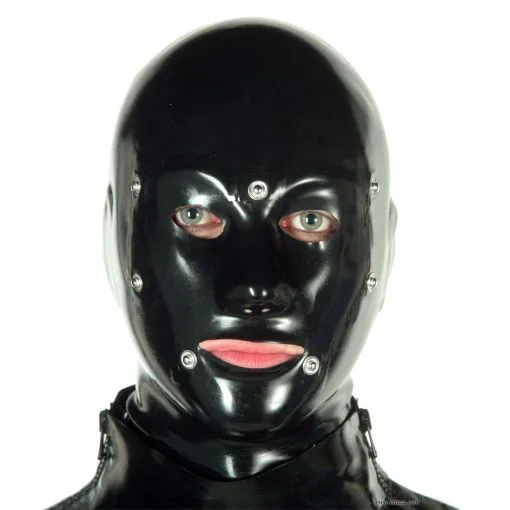 Latex Anatomisch Systeem Masker Met Vetersluiting Van Latexa -C&B Toys Verkoopwinkel latexa 3241 1