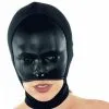 Zwart Lederen Masker Van Ledapol 5154