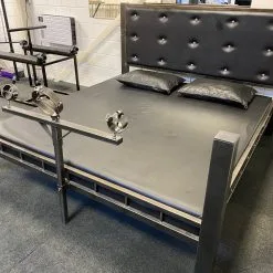 Zwart Lederen Kussensloop Full-size (50 X 70 Cm) Van NLLeather -C&B Toys Verkoopwinkel leather cusion cover 1