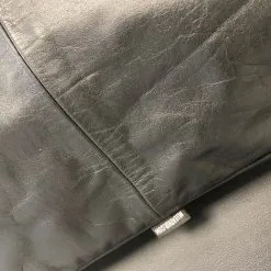 Zwart Lederen Kussensloop Full-size (50 X 70 Cm) Van NLLeather -C&B Toys Verkoopwinkel leather cusion cover 5