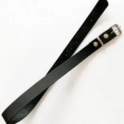 Saxos BDSM Toys Smalle Zwarte Lederen Collar Van Saxos -C&B Toys Verkoopwinkel leren riempje 1