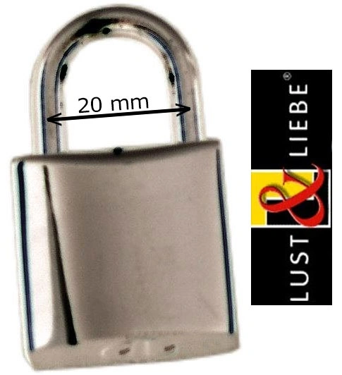 Lust Und Liebe Verchroomde Sloten, Gelijksluitend 6 Lust Und Liebe Verchroomde Sloten, Gelijksluitend - Afbeelding 4