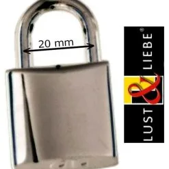 Lust Und Liebe Verchroomde Sloten, Gelijksluitend -C&B Toys Verkoopwinkel ll zb006 c padlocks chrome plated 15649