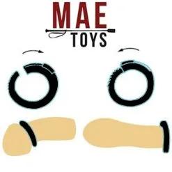 28 Mm Adjustable Size Small Penis / Cock Ring By MAE-Toys -C&B Toys Verkoopwinkel mae sm 052 28 mm adjustable size small penis cock ring by mae toys 25887