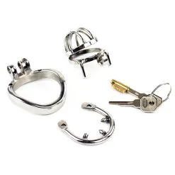 Stalen Kleine Kuisheidskooi Met Optionele Spike Ring Van MAE-Toys -C&B Toys Verkoopwinkel mae sm 074 02 2