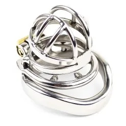 Stalen Kleine Kuisheidskooi Met Optionele Spike Ring Van MAE-Toys -C&B Toys Verkoopwinkel mae sm 074 04