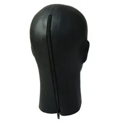 MAE-Toys Zwaar Latex Masker Met Rode Tong-gag -C&B Toys Verkoopwinkel mae sm 107 0.8mm latex hood with mouth sheath tongue 25034 1