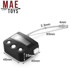 MAE-Toys Oplaadbare BDSM Timer Slot Voor Opsluiting En (self)bondage -C&B Toys Verkoopwinkel mae sm 172 mae toys rechargeable bdsm timer lock 25985 1