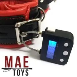 MAE-Toys Oplaadbare BDSM Timer Slot Voor Opsluiting En (self)bondage -C&B Toys Verkoopwinkel mae sm 172 mae toys rechargeable bdsm timer lock 25987 3