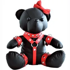 Kiotos Leather - MEDDY De Kinky Leather Lady BDSM TEDDY Beer -C&B Toys Verkoopwinkel meddy the female bdsm bear 1 1