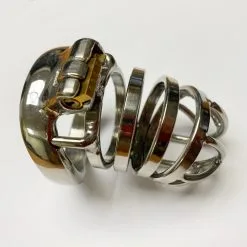 RVS Medium Kuisheidskooi Met Cylinderslot Van MAE-Toys -C&B Toys Verkoopwinkel medium steel cb 2 2