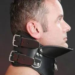 NLLeather Nek Corset Halsband Van NL Leather 10 NLLeather Nek Corset Halsband Van NL Leather -C&B Toys Verkoopwinkel nl bnb2 leather corset collar 5351