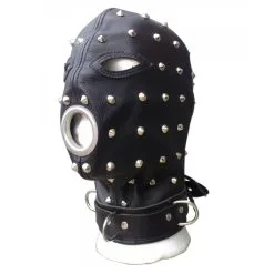 Slaven Masker Met Studs Van NLLeather