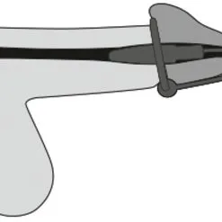 Penisplug Met Siliconen Eikelring Van You2Toys -C&B Toys Verkoopwinkel or 05177040000 glans ring and dilator 27603