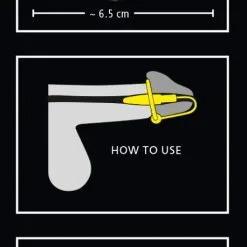 Penisplug Met Siliconen Eikelring Van You2Toys -C&B Toys Verkoopwinkel or 05177040000 glans ring and dilator 27604